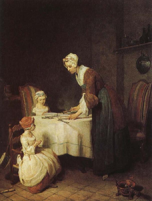 Jean Baptiste Simeon Chardin fasting prayer